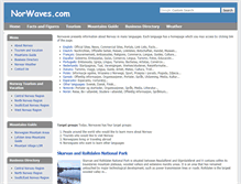 Tablet Screenshot of norwaves.com